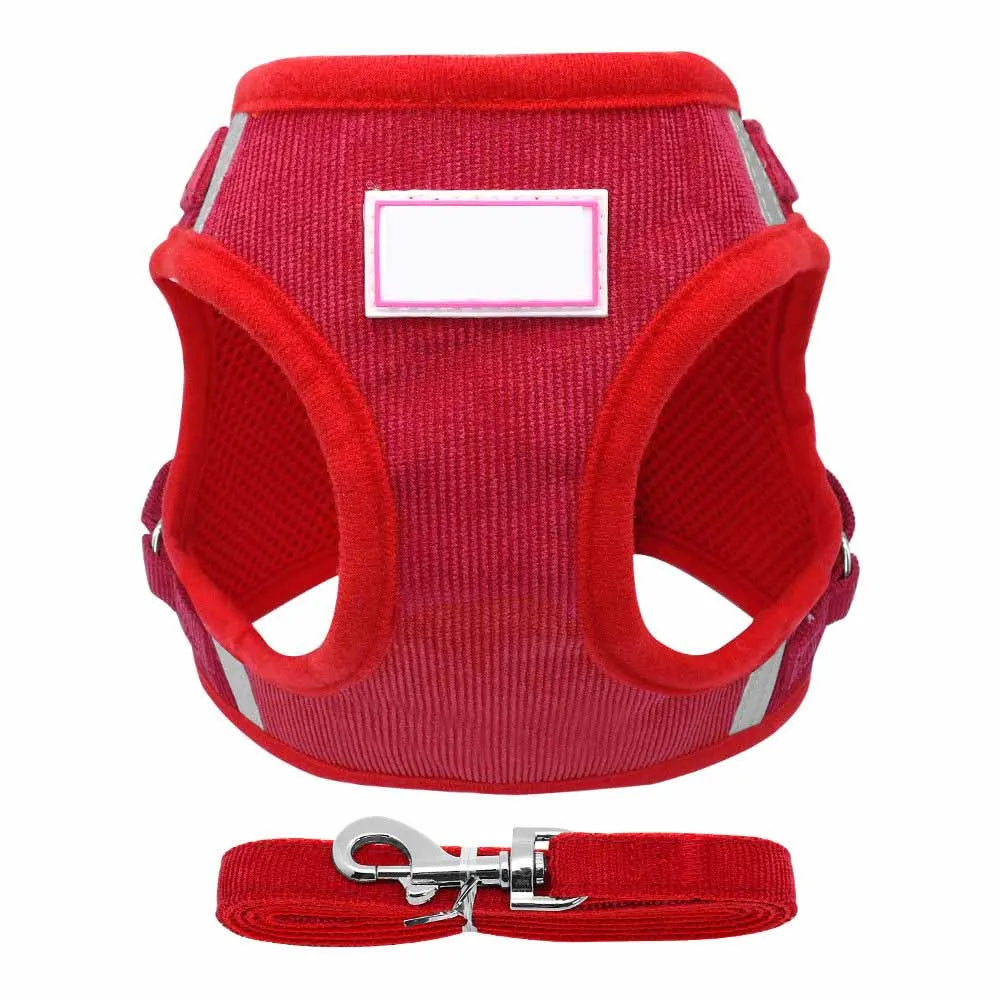 Регулируемая шлейка и поводок для щенков сетчатая маленьких собак мягкая