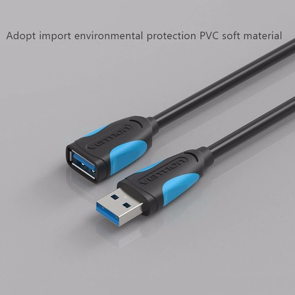 

For PC 0.5 1 1.5 2 of 3M length of Cable Super Speed USB Extension Cable 3.0 a plug male to female