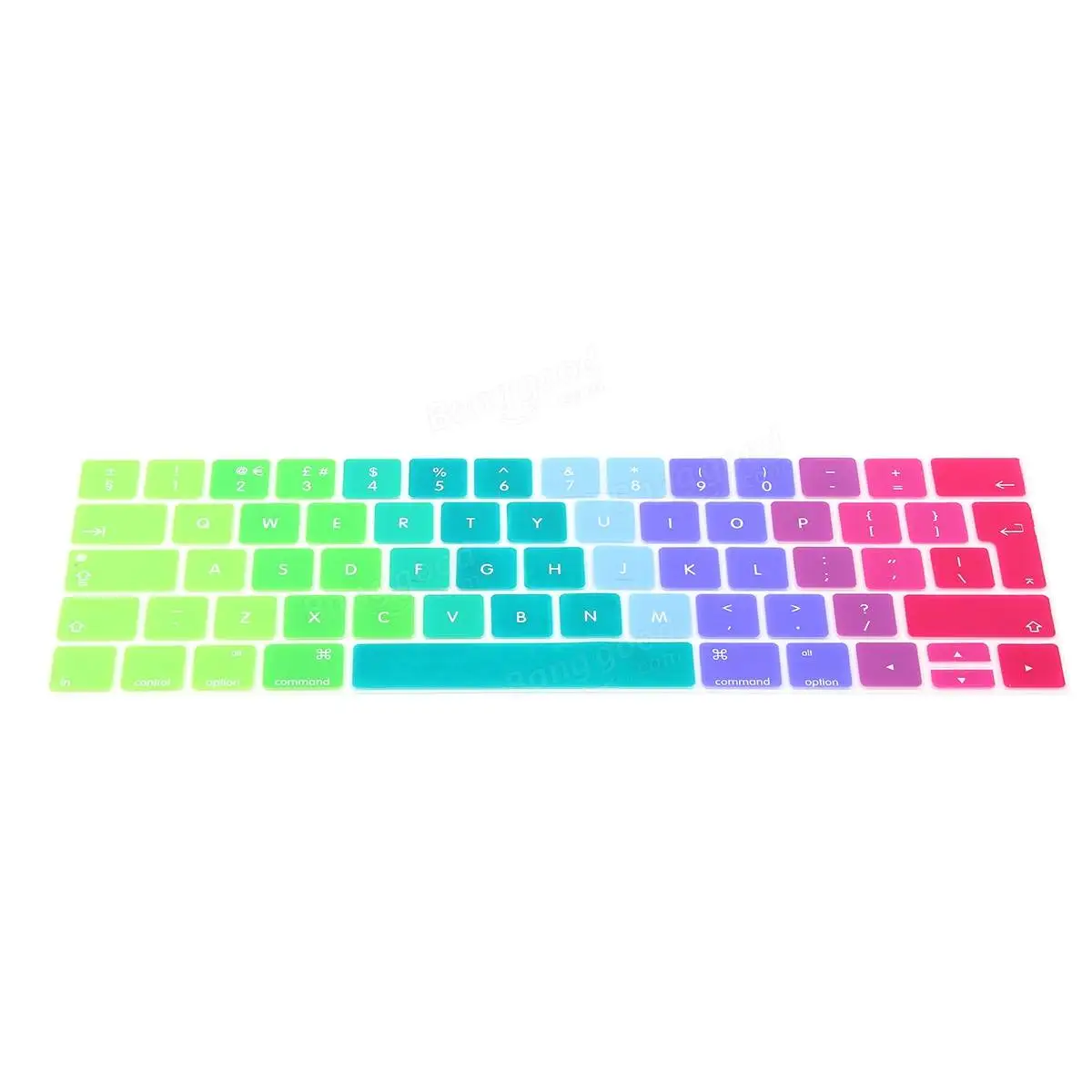 Силиконовая клавиатура для ноутбука Обложка для Новинка Macbook Pro 13 дюймов/15 дюймов с touchbar EU версия A1706 A1707
