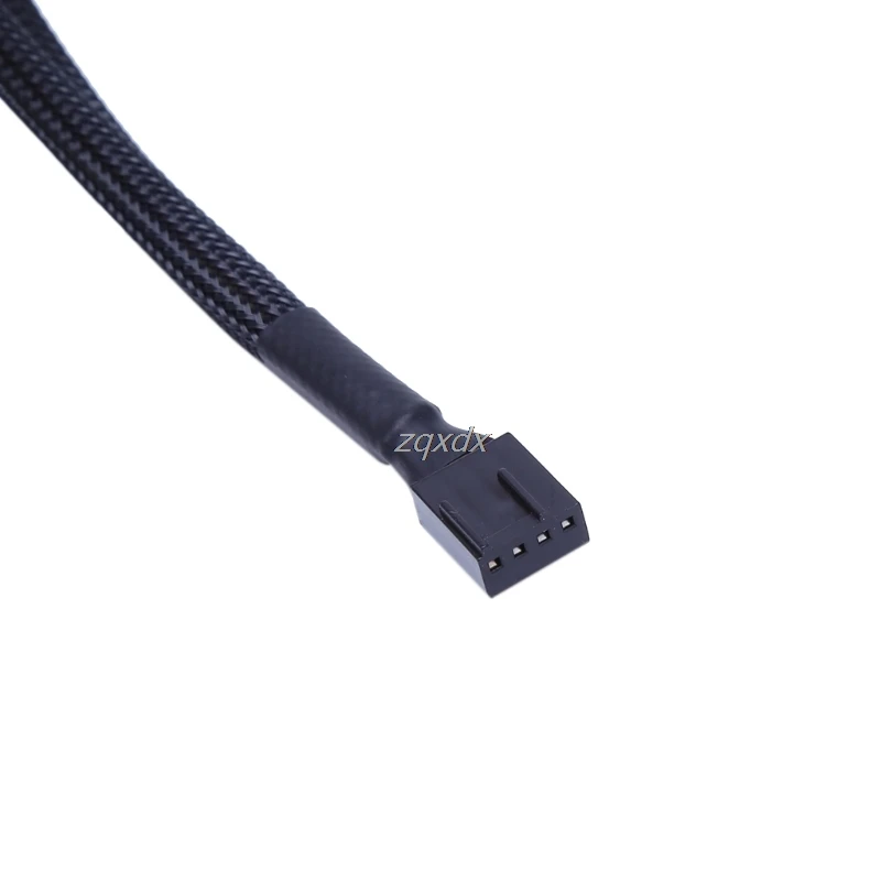 4 контактный разъем PWM Y Splitter 1 2 Way вентилятор охлаждения Удлинительный адаптер
