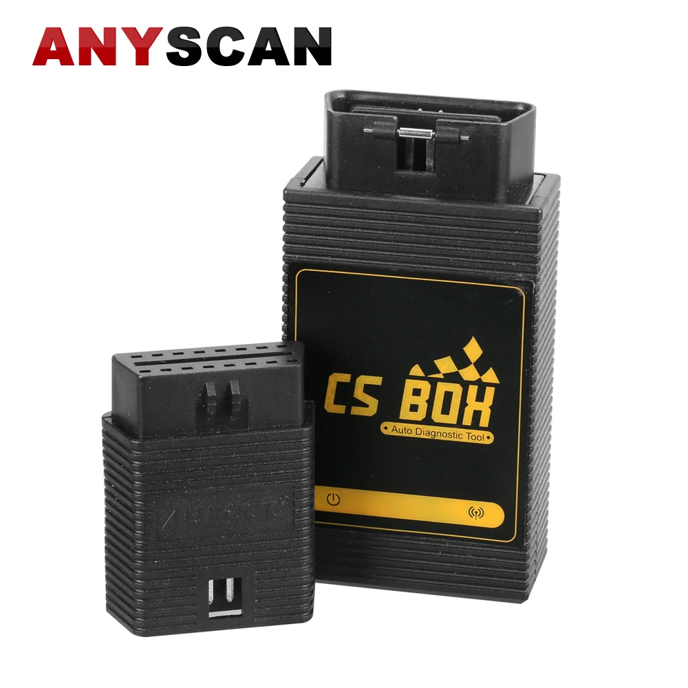 AUTOOL CS BOX OBDII Автоматическая полная система диагностический инструмент Wi Fi и т. д.