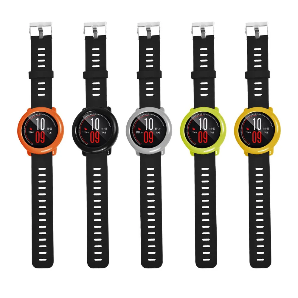 Цветной тонкий чехол из поликарбоната защитная рамка оболочка для Xiaomi Huami Amazfit Pace Watch Camo Замена протектор для часов чехол capa