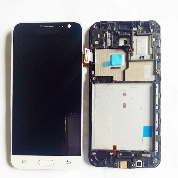 1 шт./лот для Samsung J3 j300 2015 2016 с рамкой ЖК-дисплей Дисплей + Сенсорный экран