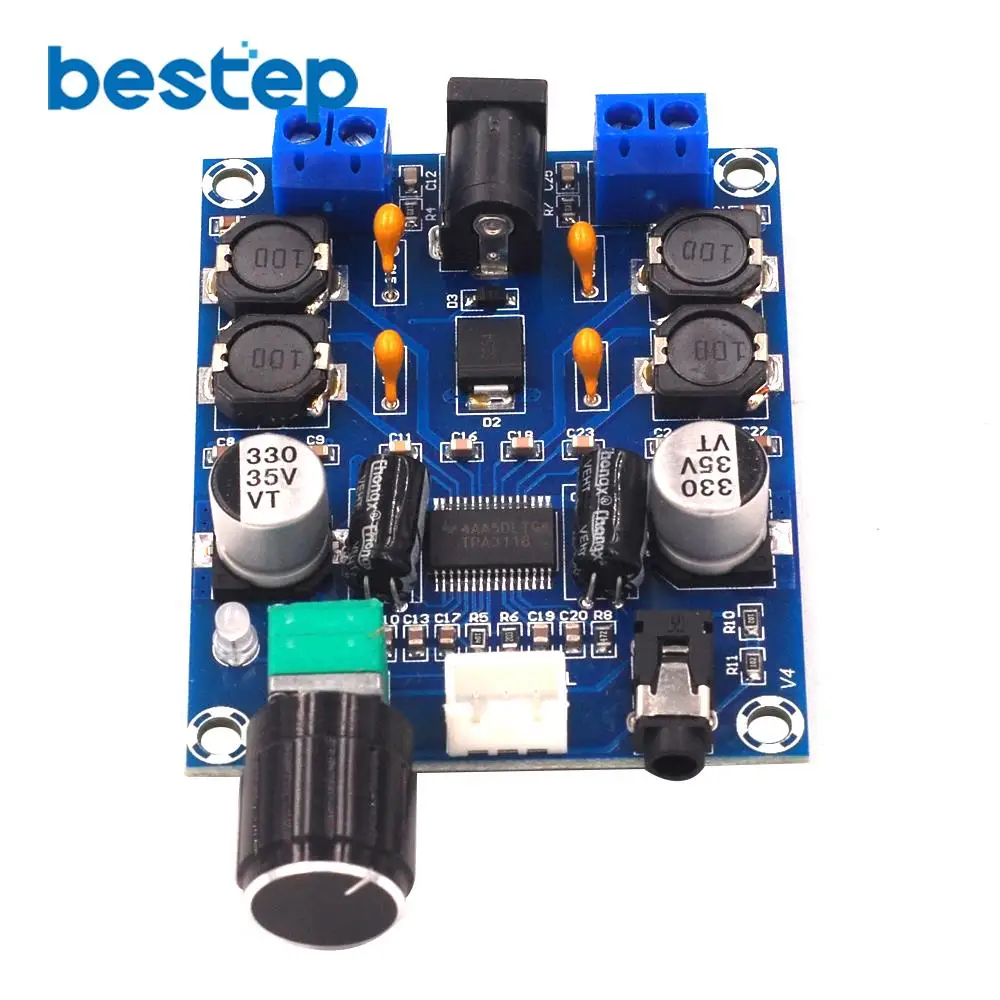 XH-M312 M312 TPA3118 TPA3118D2 DC 12V 24V 28V 3A Output 45W x 2 Digital HD Edition Audio Low Power Amplifier Board Module | Электронные