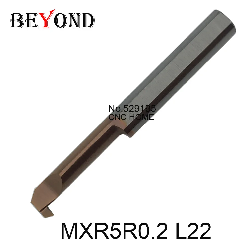 BEYOND MXR MXR4R0.1 L10 MXR4R0.15 MXR5R0.2 L15 MXR6R0.2 L22 токарный инструмент с твердой твердосплавной