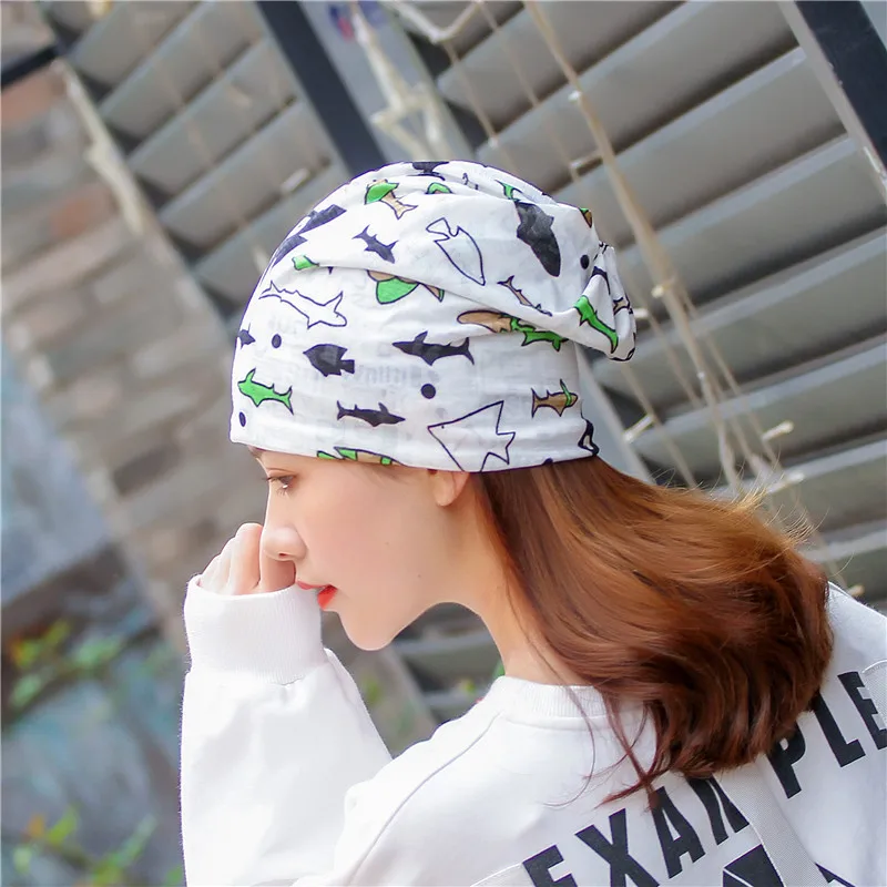 Весна лето тонкие шапки с Кружевами Женские повседневные Skullies Beanies кепка мужская и женская хлопковая Теплая эластичная шапка головной убор аксессуар, шляпа