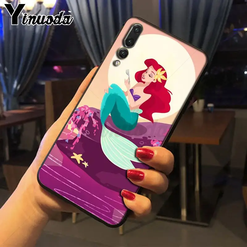 Чехол для телефона Yinuoda Little Mermaid аксессуары huawei p20 pro p20lite nova 3i mate20 proe чехол