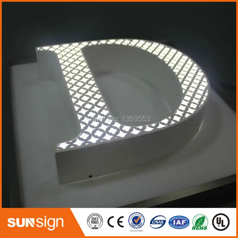 Наружная реклама металлические буквы led lettre lumineuse знак|lettre lumineuse|metal letters signsletter sign |