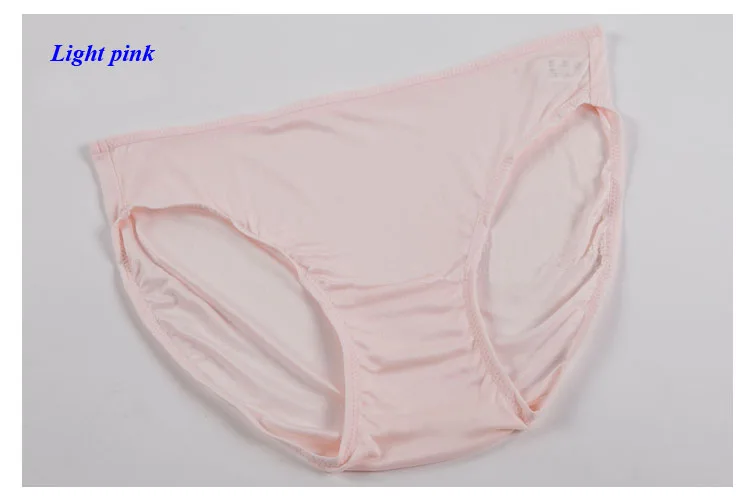 Женские трусики из чистого шелка дышащее женское нижнее белье 100% натурального