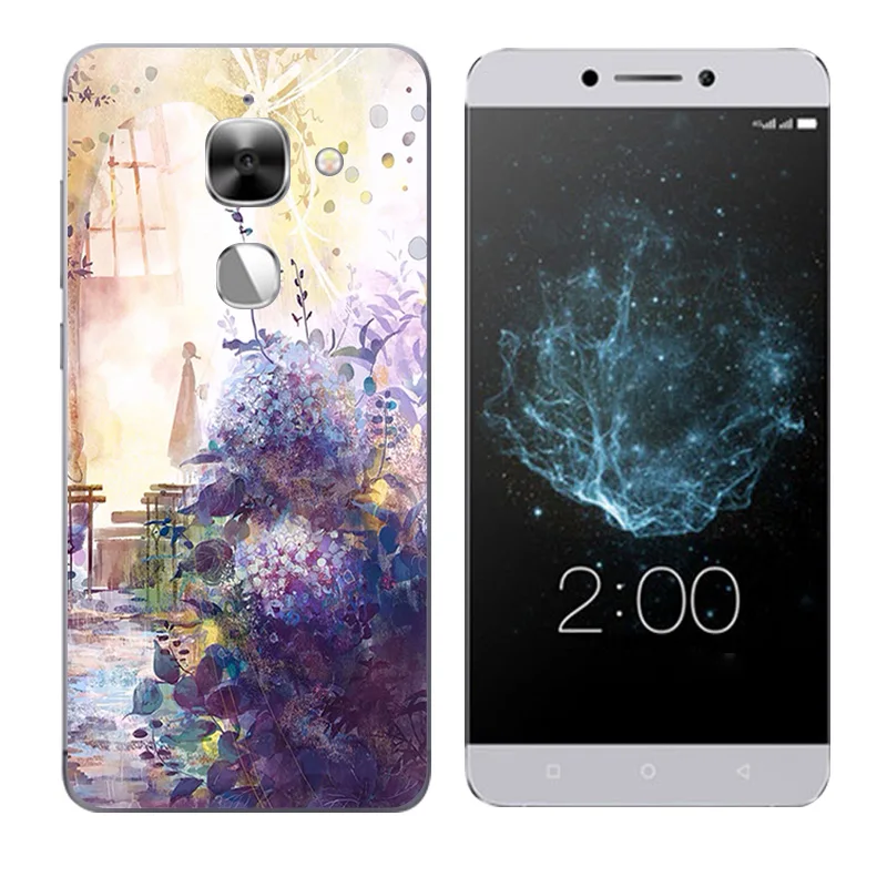 Для LeEco Le Max2 чехол X820 силиконовый Letv Max 2 Чехол Leeco Coque Botanic Printing для Eco X829 X821 |