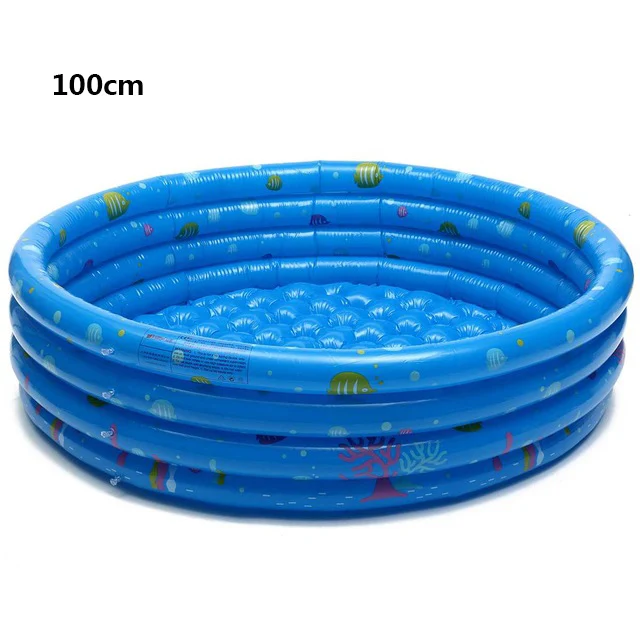 100/130/150CM Inflatable Baby Swimming Pool Piscina Portable Outdoor Children Basin Bathtub kids pool baby swimming pool water - Цвет: Цвет: желтый