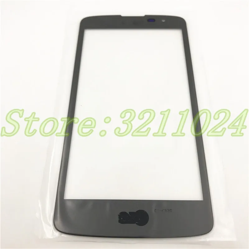 10 шт./лот для LG K8 LTE 2016 Phoenix 2 K350N K350 Переднее стекло 5 0 &quotсенсорный экран LCD внешняя