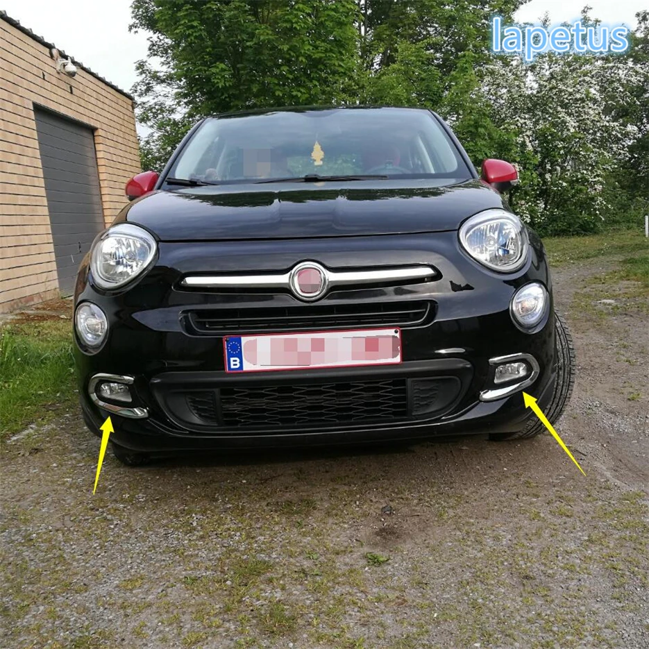 Хромированные блестящие передние противотуманные фары Lapetus из АБС-пластика