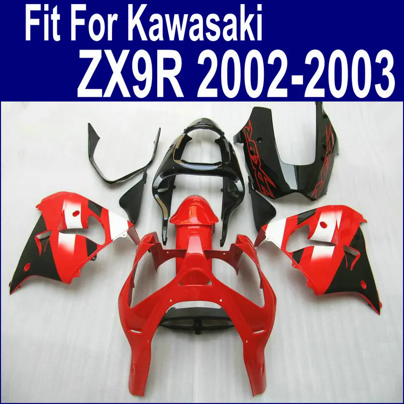Высококачественные обтекатели для Kawasaki Ninja ZX9R комплект обтекателей 2002 2003 02 03 EMS