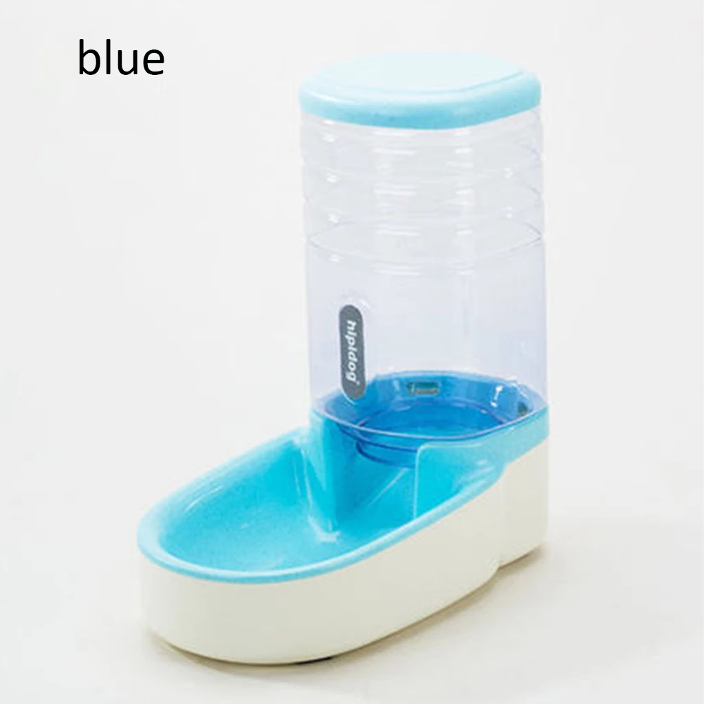 blue food 3.8L автоматические кормушки для домашних животных для кошек и собак миски для кормления большой емкости дозатор воды для еды бутылка для фонтана противоскользящая миска для домашних животных - Цвет: blue food
