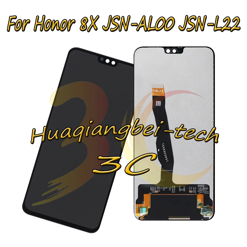 6 5 ''новых для Huawei Honor 8X JSN-AL00 JSN-L22 JSN-L21 Полный ЖК-дисплей + сенсорный экран