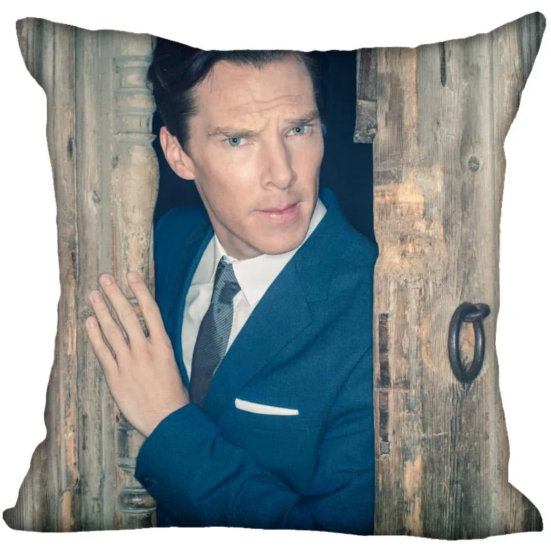 Чехол для подушки Benedict Cumberbatch дома декоративный чехол на Невидимый молнии s 40X40