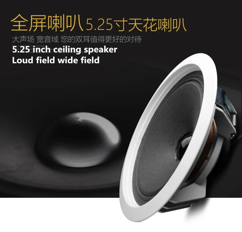 Shinco V2 Беспроводная Bluetooth потолочная акустическая система потолочная фоновая музыка Радио Колонки