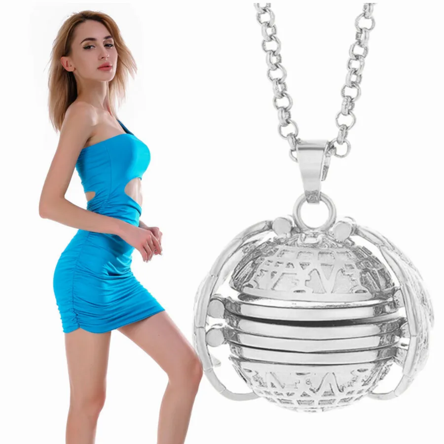 Волшебный 4 фото кулон с памятью плавающий медальон ожерелье крылья Ангела флэш