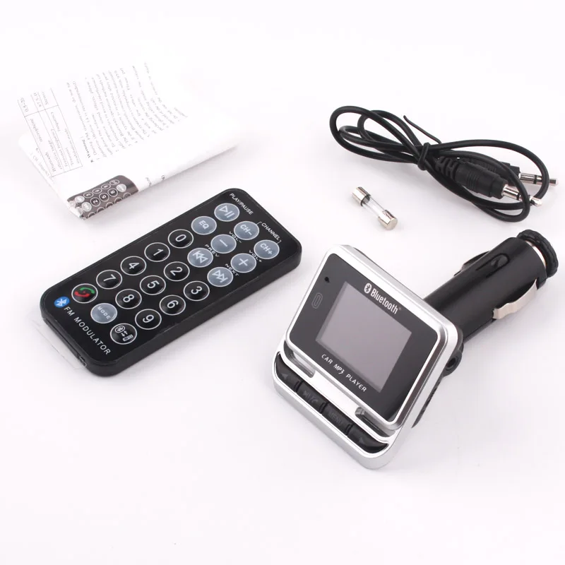 Bluetooth Автомобильный MP3-плеер FM12B автомобильный FM-трансмиттер с функцией Hands-Free