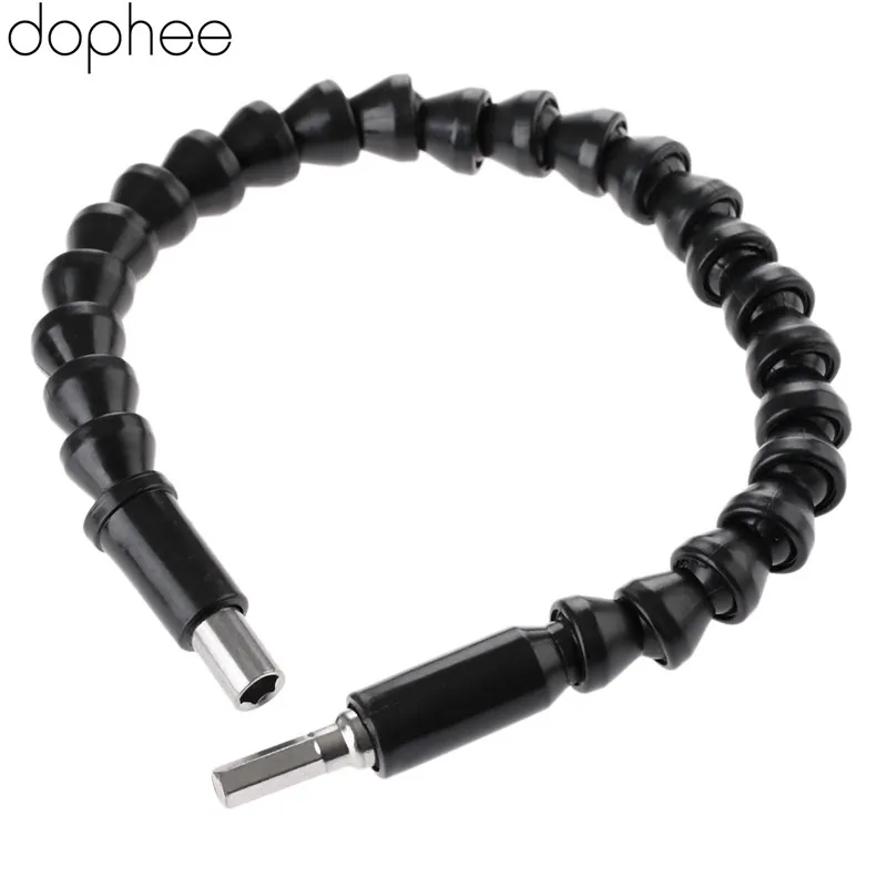 1 шт. удлинитель для дрели dophee 400 мм с шестигранным хвостовиком 1/4 дюйма |