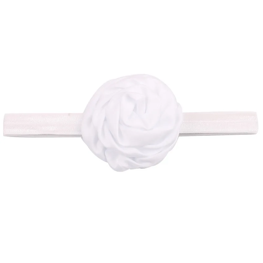 Милая Детская повязка на голову эластичная шифоновая с цветами для