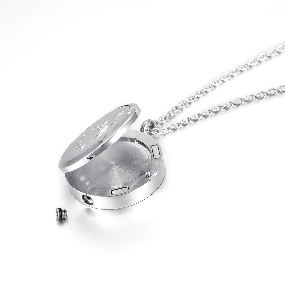 IJD5009 Pet Cat масляный медальон диффузор для золы Подвеска памятного ясеня сувенир