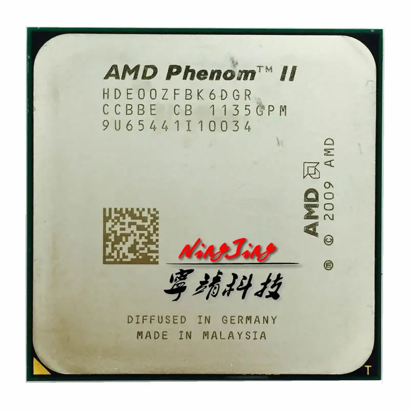 6 ядерный процессор AMD Phenom II X6 1100T 1100 3 ГГц HDE00ZFBK6DGR Socket AM3|socket am3|phenom ii x6amd phenom x6 |