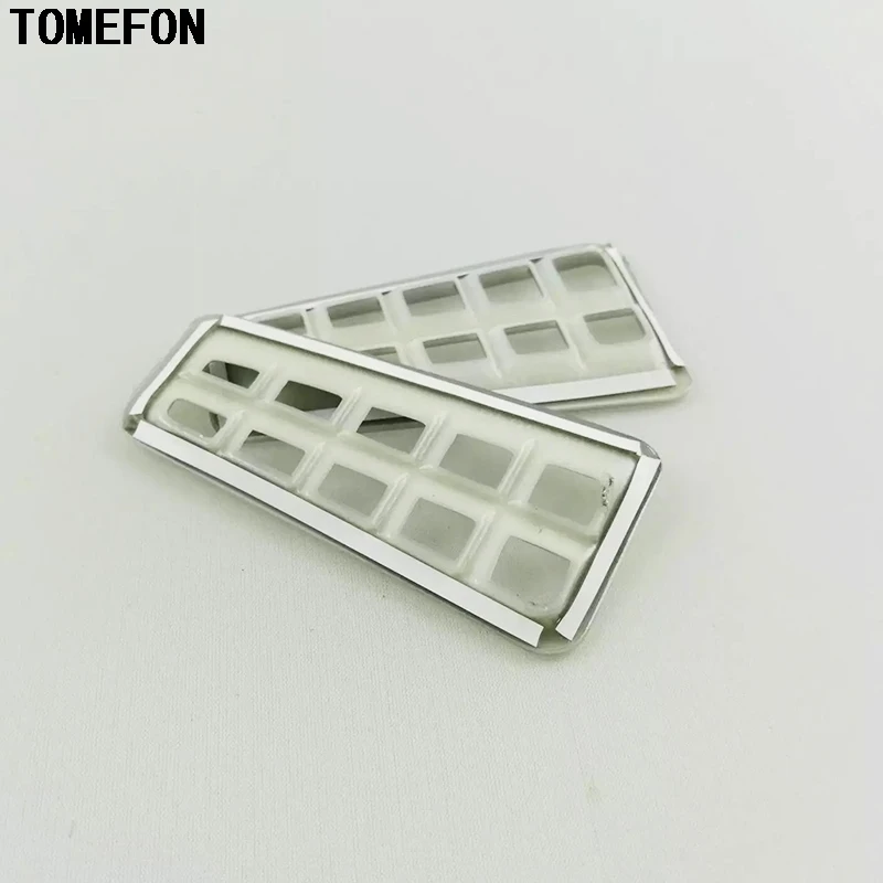 TOMEFON ABS хром матовый Кондиционер Верхняя крышка выхода отделка вентиляционное