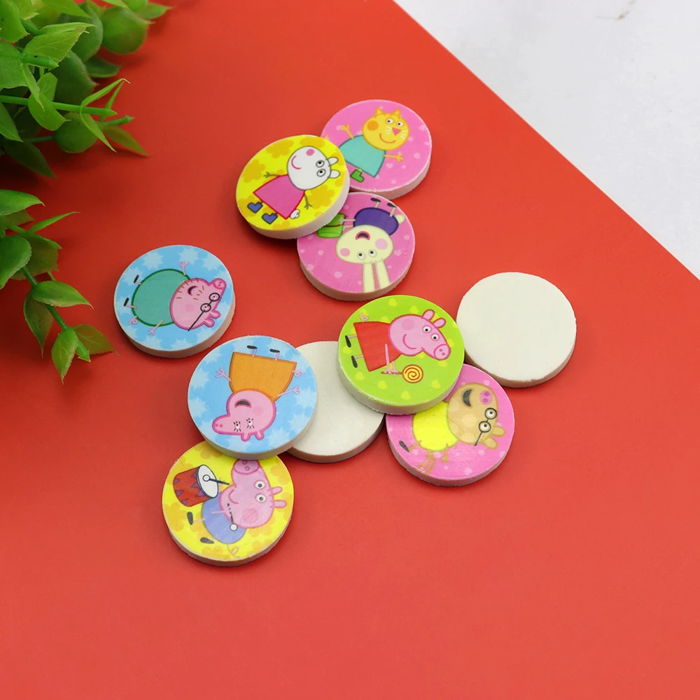 4 шт./упак. креативные Мультяшные маленькие поросенки резиновые игрушки для детей