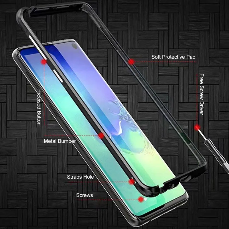Luphie Чехлы для Samsung Galaxy S10 Plus роскошный гибридный бронированный противоударный