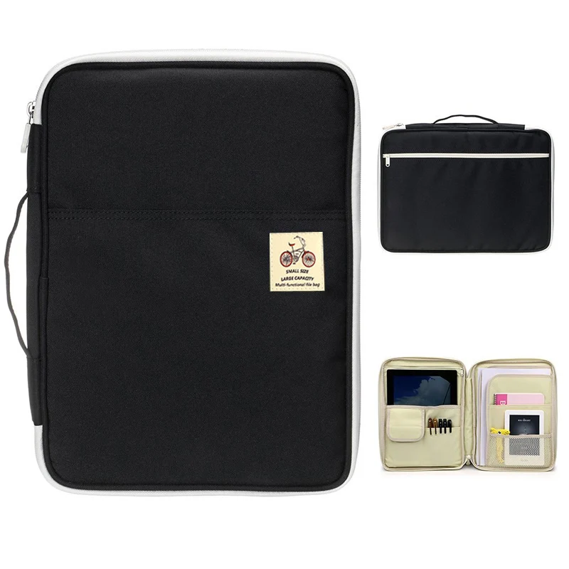 Водонепроницаемый Оксфорд A4 папка для документов Бизнес Портфель Сумка хранения