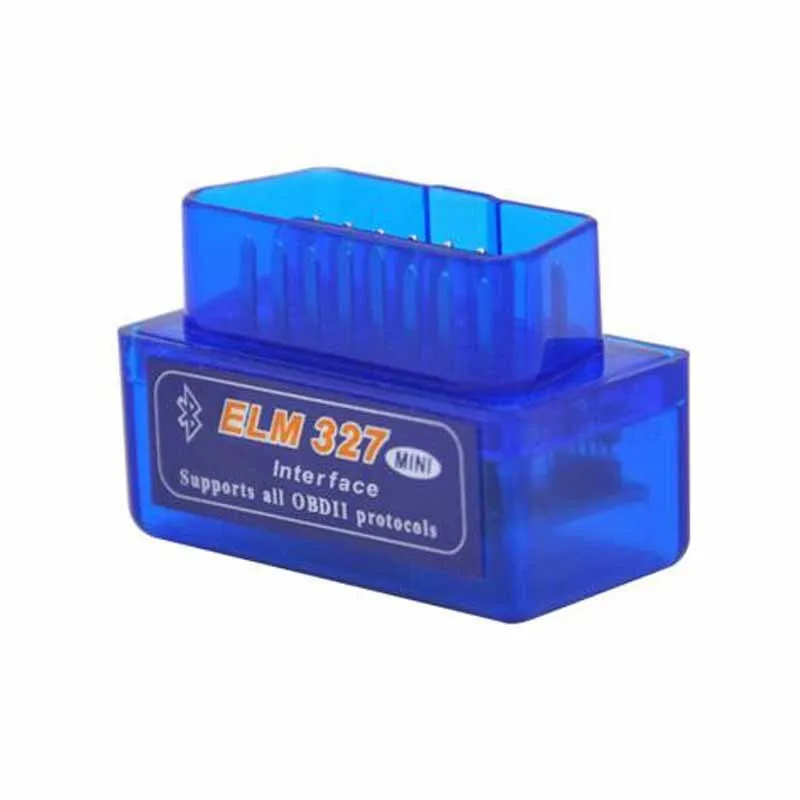 2020 поддерживает 12 языков V1.5 / V2.1 Super MINI ELM327 Bluetooth OBD2 OBDII ELM 327 версия 1 5 синий