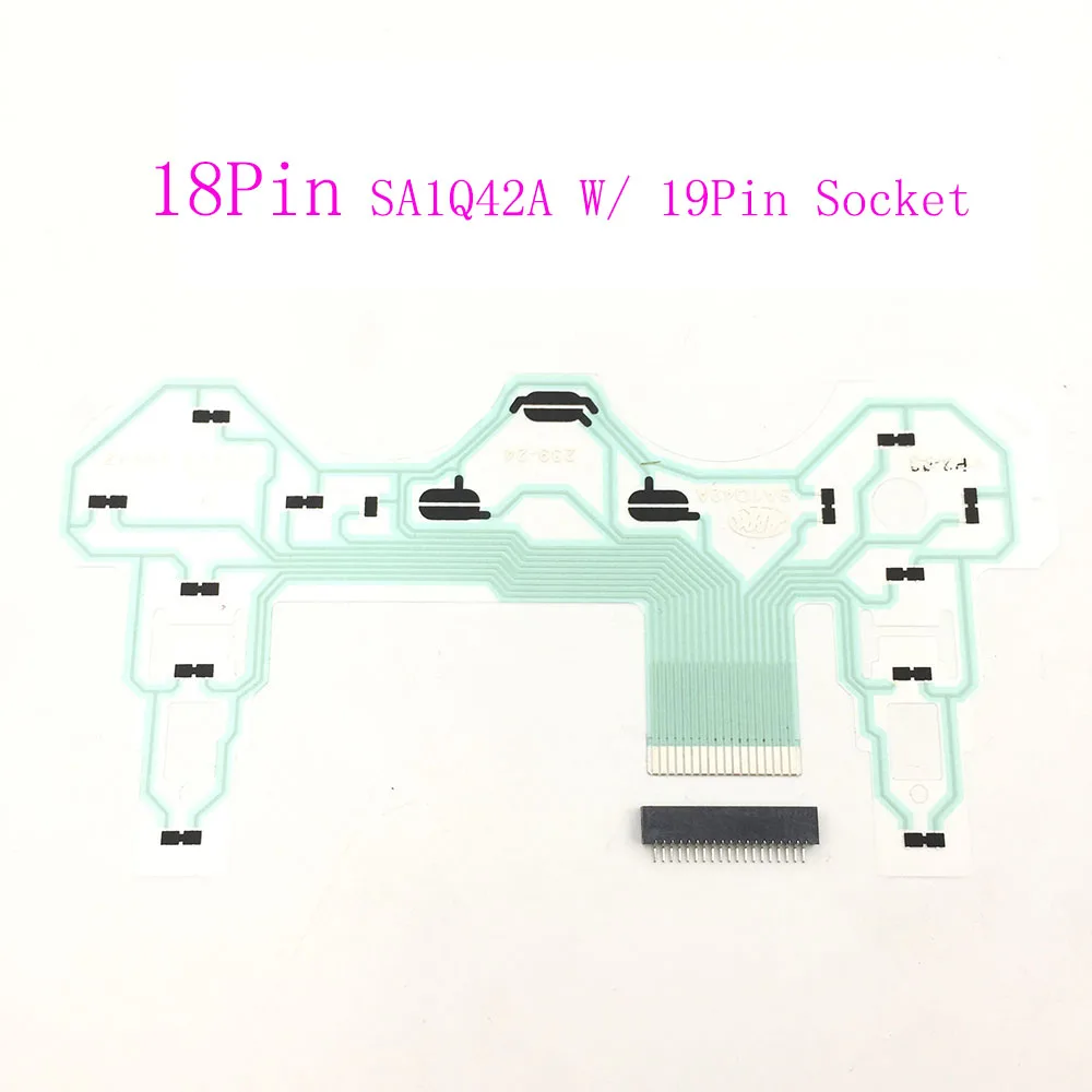 Для sony PS2 SA1Q42A 18Pin ленточная печатная плата пленка джойстик гибкий кабель проводящая пленка для playstation 2 контроллер