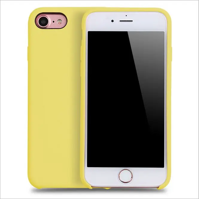Бренд gligle копия оригинала официальный силиконовый чехол для iPhone 6 6 s/6 Plus 6 s Plus/ 7 плюс 7/8 8 плюс/iP х чехол