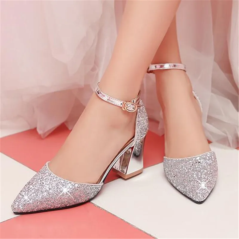 Новинка кожаные туфли для девочек модель принцессы на высоком каблуке подиумная