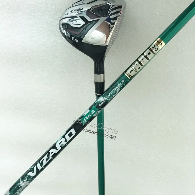 Новые клюшки для гольфа HONMA TW737 древесина 3/15 5/18 графитовый Вал и деревянная