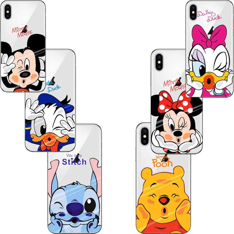 Жесткий пластиковый чехол с милым рисунком Дональда Дака для iphone 7 6s plus 5 5S SE X XR XS MAX 11 11 PRO MAX чехол для телефона s