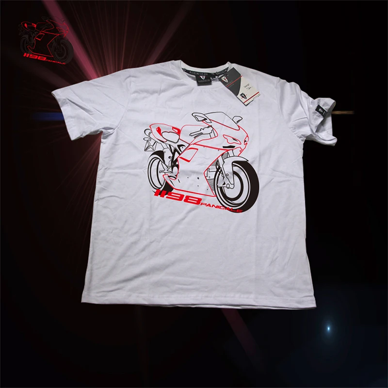 KODASKIN Motorcycle tshirt Tee Shirts Men Tops &amp Tees T-shirt for Ducati Motorbike Panigale 1198 | Автомобили и мотоциклы