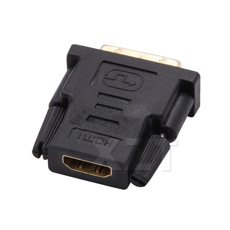 1 шт на 24 5 pin DVI Мужской к совместимому с HDMI Женский M-F адаптер конвертер для HDTV