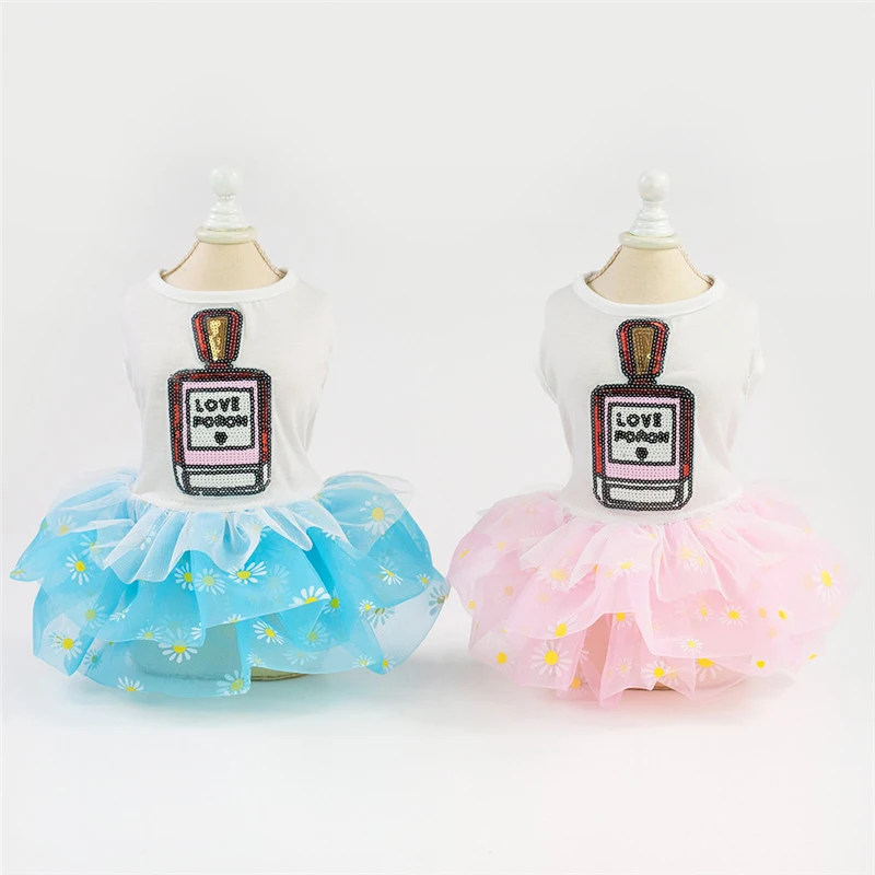 Летнее свадебное платье для маленьких собак 10 А | Дом и сад