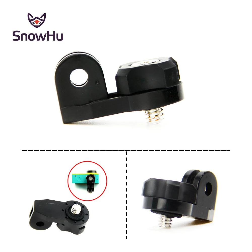 SnowHu для Универсальный адаптер моста Gopro крепление штатива с 1/4 дюйма разъем можно