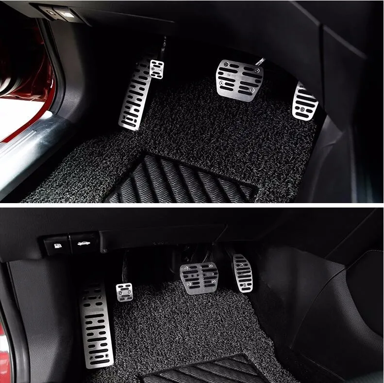 

Aluminum Alloy Foot rest pedal accelerator and clutch pedal for nissan x-trail T32 2014 2015 2016