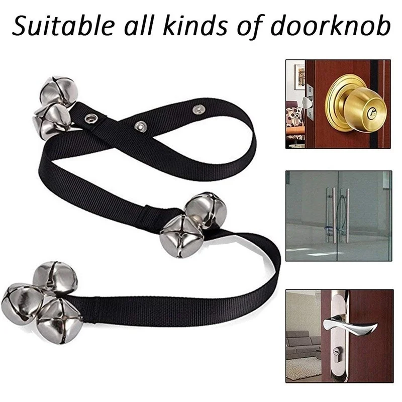 Набор 2 собачьих дверных колокольчиков тренировочный горшок Большой собачий