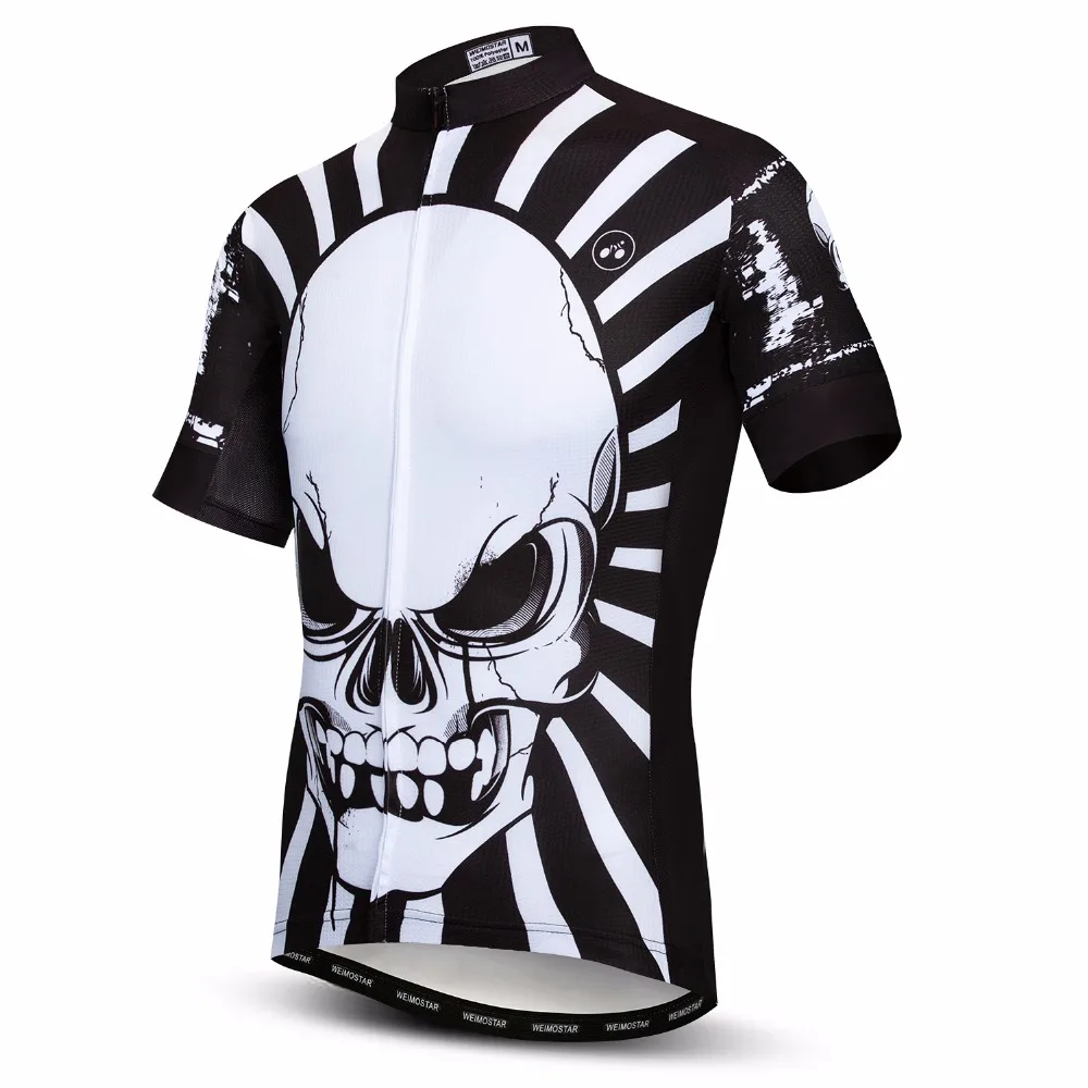Skull Cycling Jersey Men 2020 pro team Downhill Bike MTB Bicycle Shirt Maillot Ciclismo Summer Clothing skull | Спорт и развлечения