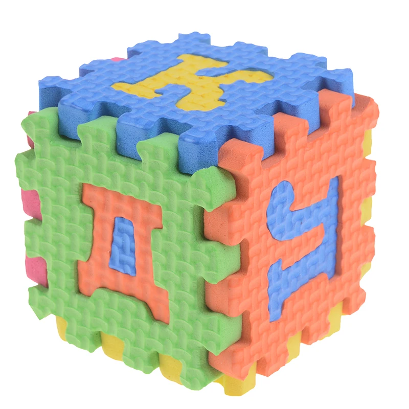 60 шт. Детские поролоновые коврики-пазлы Игрушки Русский алфавит цифры мягкий пол дети ползают игровой коврик Детский ковер обучающая игра