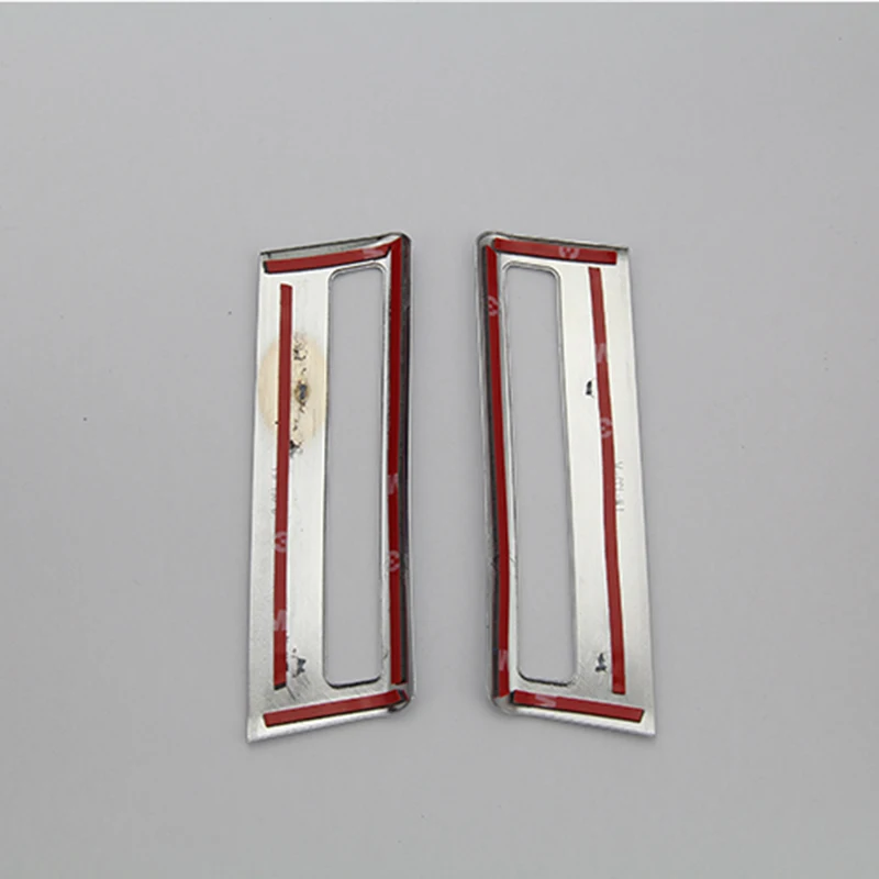 2 шт./компл. ABS хромированные столб декоративная накладка для вентиляционного