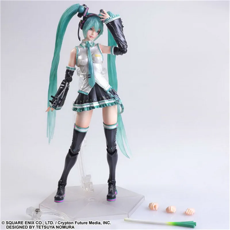 Экшн-фигурка Hatsune Miku ПВХ 27 см 10 23 дюйма игрушка в подарок для друзей кукла модель