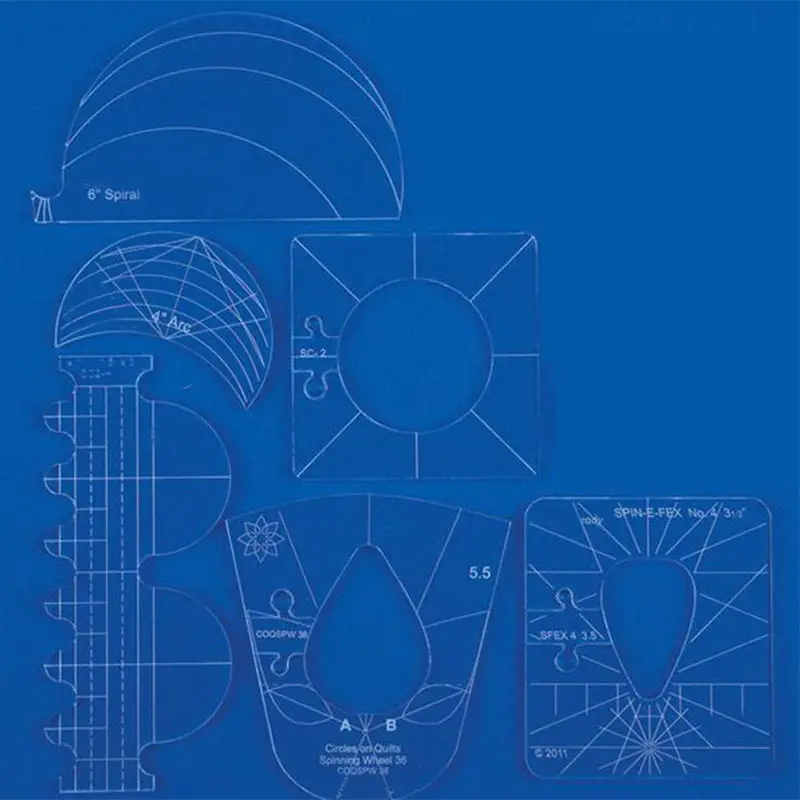 # RL 06 новая линейка сэмплер набор для внутреннего швейной машины 1 комплект = 6