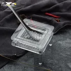 Ложка сферифицирующая из нержавеющей стали, Молекулярный миксолог, шлицевые барные ложки, посуда для бара